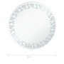 Bathroom mirror with LED 80 cm by vidaXL, Mirrors - Ref: Foro24-144722, Price: 77,50 €, Discount: %