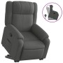 Sillón reclinable elevable de tela gris oscuro de , Sillones - Ref: Foro24-3205203, Precio: 274,42 €, Descuento: %