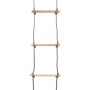 Strickleiter für Kinder aus Holz 290 cm von vidaXL, Kletterseil - Ref: Foro24-91803, Preis: 28,50 €, Rabatt: %