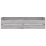 Sonoma gray bed frame with drawers 100x200 cm by , Beds and slatted bases - Ref: Foro24-3207341, Price: 189,82 €, Discount: %