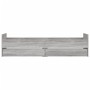 Estructura de cama con cajones gris Sonoma 90x190 cm de , Camas y somieres - Ref: Foro24-3207383, Precio: 165,12 €, Descuento: %