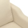 3-seater cream fabric sofa, 180 cm by , Sofas - Ref: Foro24-359369, Price: 309,82 €, Discount: %