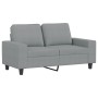 Light gray fabric 2-seater sofa, 120 cm by , Sofas - Ref: Foro24-359383, Price: 256,99 €, Discount: %