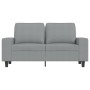 Light gray fabric 2-seater sofa, 120 cm by , Sofas - Ref: Foro24-359383, Price: 256,99 €, Discount: %