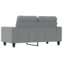 Light gray fabric 2-seater sofa, 120 cm by , Sofas - Ref: Foro24-359383, Price: 256,99 €, Discount: %