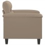 Taupe gray microfiber fabric armchair 60 cm by , Sofas - Ref: Foro24-359549, Price: 194,99 €, Discount: %