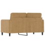 2-Sitzer-Sofa aus braunem Samt 120 cm von , Sofas - Ref: Foro24-359439, Preis: 232,99 €, Rabatt: %