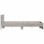 Estructura de cama con cabecero gris Sonoma 120x190 cm de , Camas y somieres - Ref: Foro24-3207516, Precio: 164,99 €, Descuen...