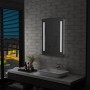 Espejo de pared de baño con LED y estante 60x80 cm de vidaXL, Espejos - Ref: Foro24-144715, Precio: 129,82 €, Descuento: %