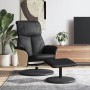 Reclining armchair with black synthetic leather footrest by , Armchairs - Ref: Foro24-356632, Price: 187,34 €, Discount: %