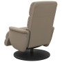 Recliner massage footrest synthetic leather cappuccino by , Armchairs - Ref: Foro24-356728, Price: 273,99 €, Discount: %