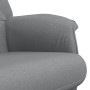 Reclining armchair with light gray fabric footrest by , Armchairs - Ref: Foro24-356666, Price: 154,99 €, Discount: %