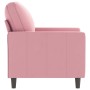 Sillón de terciopelo rosa 60 cm de , Sofás - Ref: Foro24-359182, Precio: 157,99 €, Descuento: %