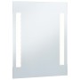 Espejo de pared de baño con LED 50x60 cm de vidaXL, Espejos - Ref: Foro24-144702, Precio: 87,29 €, Descuento: %