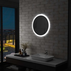 Badezimmerspiegel mit LED 60 cm von vidaXL, Spiegel - Ref: Foro24-144723, Preis: 80,53 €, Rabatt: %