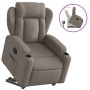 Reclining and elevating armchair in gray taupe fabric by , Armchairs - Ref: Foro24-3204490, Price: 305,89 €, Discount: %