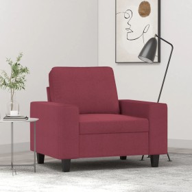 Red wine fabric armchair, 60 cm by , Sofas - Ref: Foro24-359381, Price: 179,99 €, Discount: %