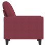 Red wine fabric armchair, 60 cm by , Sofas - Ref: Foro24-359381, Price: 189,21 €, Discount: %