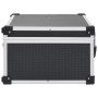 Case for 60 CDs aluminum and black ABS by vidaXL, CD/DVD organizers and boxes - Ref: Foro24-91857, Price: 51,75 €, Discount: %