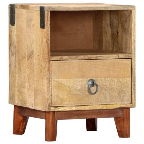 Bedside table solid rough mango wood 40x30x52 cm by vidaXL, Nightstands - Ref: Foro24-282744, Price: 102,99 €, Discount: %