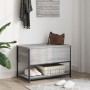 Sonoma gray engineered wood storage bench 70x42.5x47 cm by , Benches for halls and storage - Ref: Foro24-839021, Price: 56,93...