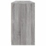 Aparador con luces LED gris Sonoma 163x37x67 cm de , Aparadores - Ref: Foro24-3209077, Precio: 181,57 €, Descuento: %