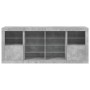 Sideboard with LED lights in concrete gray 163x37x67 cm by , Sideboards - Ref: Foro24-3209096, Price: 177,51 €, Discount: %