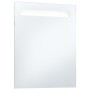 Espejo de pared de baño con LED 50x60 cm de vidaXL, Espejos - Ref: Foro24-144708, Precio: 65,76 €, Descuento: %