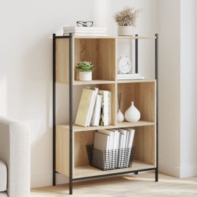 Estantería madera de ingeniería roble Sonoma 72x28x109 cm de , Librerías y estanterías - Ref: Foro24-838884, Precio: 60,04 €,...