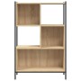 Estantería madera de ingeniería roble Sonoma 72x28x109 cm de , Librerías y estanterías - Ref: Foro24-838884, Precio: 59,96 €,...