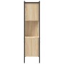 Engineered wood bookshelf in Sonoma oak, 72x28x109 cm by , Bookcases and shelves - Ref: Foro24-838884, Price: 59,96 €, Discou...