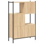 Engineered wood bookshelf in Sonoma oak, 72x28x109 cm by , Bookcases and shelves - Ref: Foro24-838884, Price: 59,96 €, Discou...