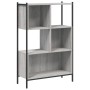 Estantería madera de ingeniería gris Sonoma 72x28x109 cm de , Librerías y estanterías - Ref: Foro24-838886, Precio: 61,12 €, ...