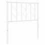 Cabecero de metal blanco 75 cm de , Cabeceros y pies de cama - Ref: Foro24-374512, Precio: 21,27 €, Descuento: %