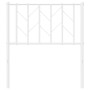 White metal headboard 75 cm by , Headboards and footboards - Ref: Foro24-374512, Price: 21,99 €, Discount: %