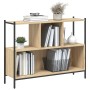 Engineered wood bookshelf in Sonoma oak 102x28x77.5 cm by , Bookcases and shelves - Ref: Foro24-838899, Price: 59,98 €, Disco...