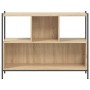 Engineered wood bookshelf in Sonoma oak 102x28x77.5 cm by , Bookcases and shelves - Ref: Foro24-838899, Price: 59,98 €, Disco...