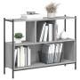 Engineered wood Sonoma gray bookshelf 102x28x77.5 cm by , Bookcases and shelves - Ref: Foro24-838901, Price: 59,97 €, Discoun...