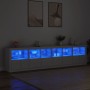 Sideboard with white LED lights 283x37x67 cm by , Sideboards - Ref: Foro24-3209016, Price: 306,84 €, Discount: %