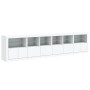 Sideboard with white LED lights 283x37x67 cm by , Sideboards - Ref: Foro24-3209016, Price: 306,84 €, Discount: %