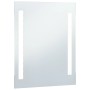 Espejo de pared de baño con LED 60x80 cm de vidaXL, Espejos - Ref: Foro24-144703, Precio: 114,39 €, Descuento: %