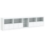 Sideboard with white LED lights 283x37x67 cm by , Sideboards - Ref: Foro24-3209023, Price: 332,46 €, Discount: %