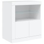 Sideboard mit weißen LED-Leuchten 283x37x67 cm von , Sideboards - Ref: Foro24-3209023, Preis: 341,49 €, Rabatt: %