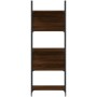 5-shelf oak brown wood bookcase 60.5x24x166.5 cm by , Bookcases and shelves - Ref: Foro24-838867, Price: 50,99 €, Discount: %