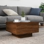 Couchtisch aus Holzwerkstoff braune Eiche 55x55x31 cm von , Couchtisch - Ref: Foro24-836573, Preis: 43,50 €, Rabatt: %