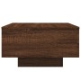 Mesa de centro madera de ingeniería roble marrón 55x55x31 cm de , Mesas de centro - Ref: Foro24-836573, Precio: 44,14 €, Desc...