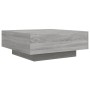 Engineered wood Sonoma gray coffee table 80x80x31 cm by , Coffee table - Ref: Foro24-836586, Price: 67,28 €, Discount: %