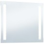 Espejo de pared de baño con LED 60x50 cm de vidaXL, Espejos - Ref: Foro24-144705, Precio: 81,98 €, Descuento: %