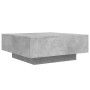 Grauer Couchtisch aus Holzwerkstoff Beton 80x80x31 cm von , Couchtisch - Ref: Foro24-836584, Preis: 64,99 €, Rabatt: %