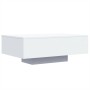 LED white coffee table 85x55x31 cm by , Coffee table - Ref: Foro24-836609, Price: 73,69 €, Discount: %